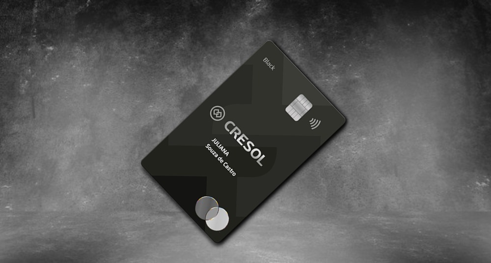 Cresol Mastercard Black: o cartão de crédito com limite alto que você procura